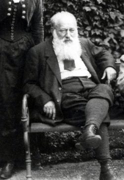 Theodor Billroth 1882 (?) Foto (Ausschnitt) von Erich Conrad
