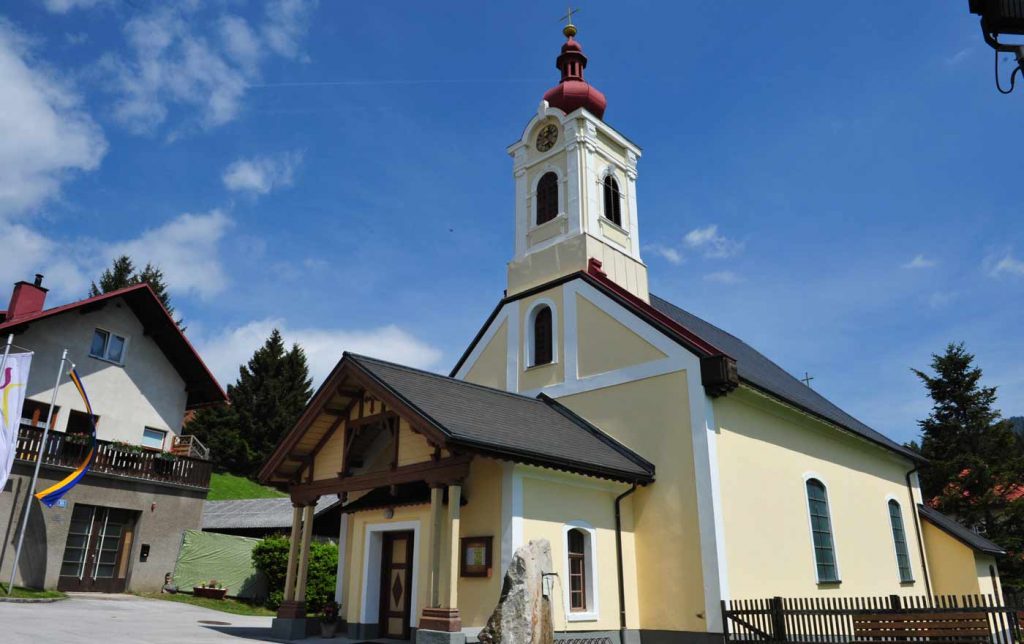 Die Toleranzkirche im niederösterreichischen Mitterbach öffnet für den Tag des Denkmals am 24. September ihre Türen. Foto: epd/Uschmann (https://evang.at/tag-des-denkmals-in-mitterbach/)