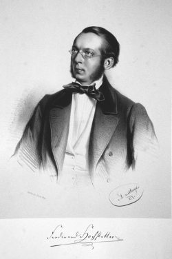 Adolf Dauthage (Lithograf), Joseph Stoufs (Drucker), "Ferdinand Hochstetter", 1857, Wien Museum Inv.-Nr. W 3020, CC0 (https://sammlung.wienmuseum.at/objekt/389886/)