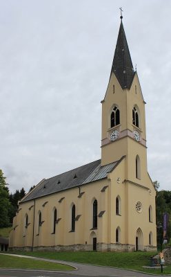 Vier-Evangelisten-Kirche in Arriach.2011, Foto Raul de Chissota. Aus Wikimedia Commons